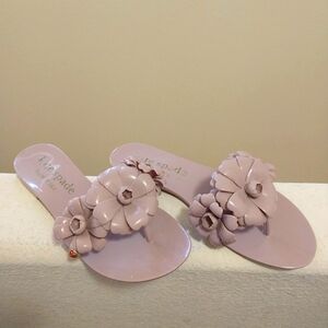 Kate Spade Light Purple Floral Sandals